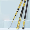Carbon fishing rod super hard super light 28 tone with 3 sections and 111mm shrunken length