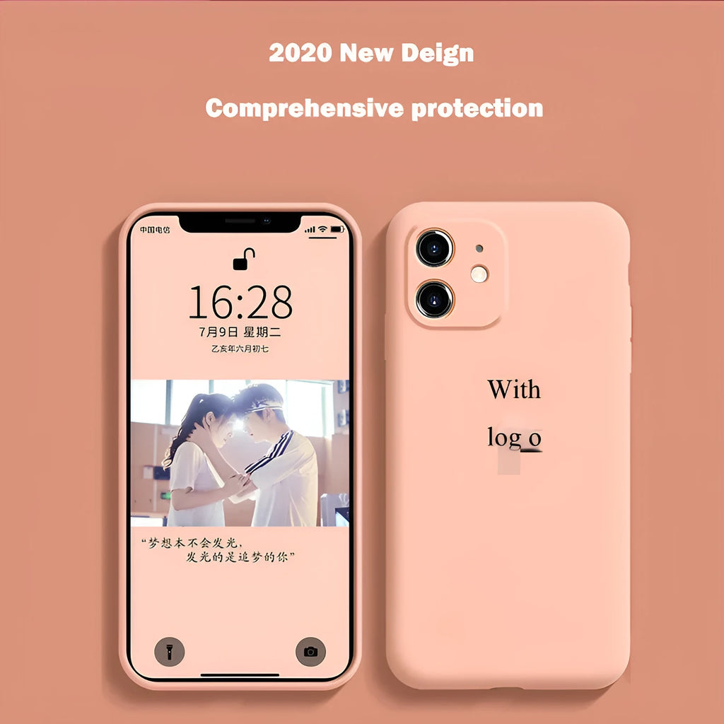 Silicone phone case for iPhone 11 Pro Max in various solid colours