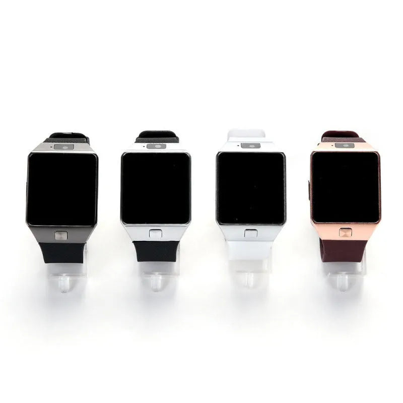 Bluetooth smart watch with call function on adjustable wrist strap, showing 1.44-inch touch screen