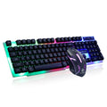Limei GTX300 gaming keyboard and mouse set with backlit keys in multiple colour options