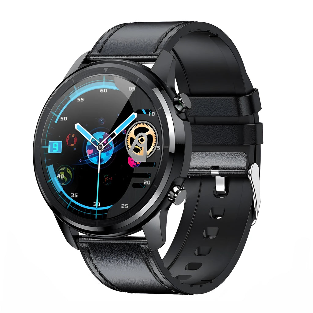LEMFO LF26 smart bracelet with 1.3-inch screen showing multiple colour options