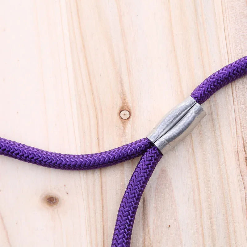 Scalable imitation nylon dog leash for small and medium dogs in multiple colours and sizes