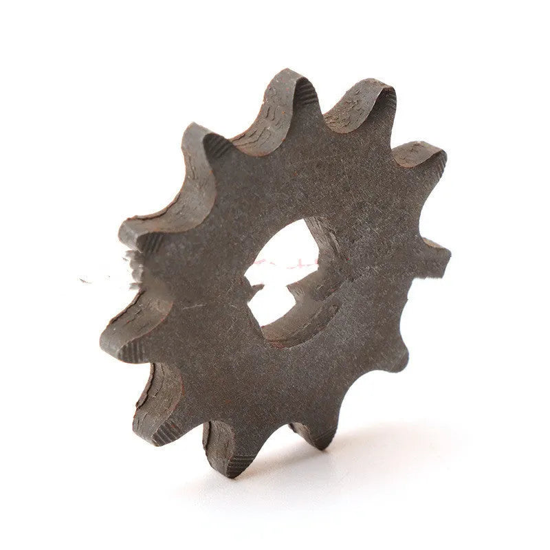 Cast iron 11-tooth non-circular motorcycle gear for 25hT8F chain reduction systems