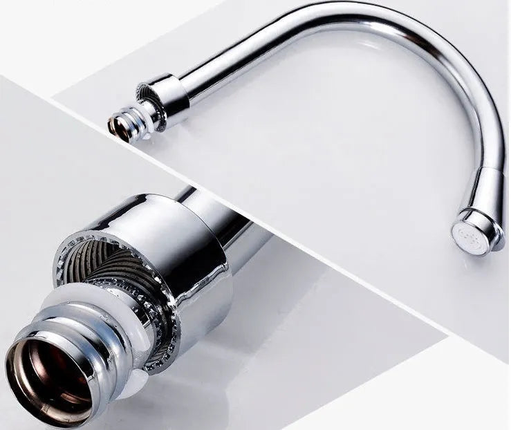 Electric kitchen water heater faucet in Classic colour with rotatable single handle single hole design