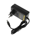 16.8V 1A lithium battery charger with red to green indicator light, black, EU or USA plug