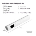 Hot Lamp handheld in-line LED nail lamp digital display rechargeable white pink colour
