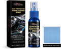 Car protector glass coating spray repair fluid 2.8x2.8x10.8cm bottle with 10x10cm cloth