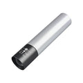 Black or silver aluminium red light therapy mosquito repellent lamp with charging cable