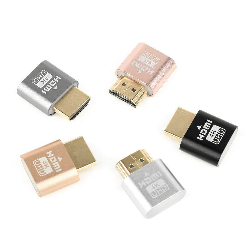 HDMI graphics card dummy plug virtual display adapter with wireless 26.5mm design