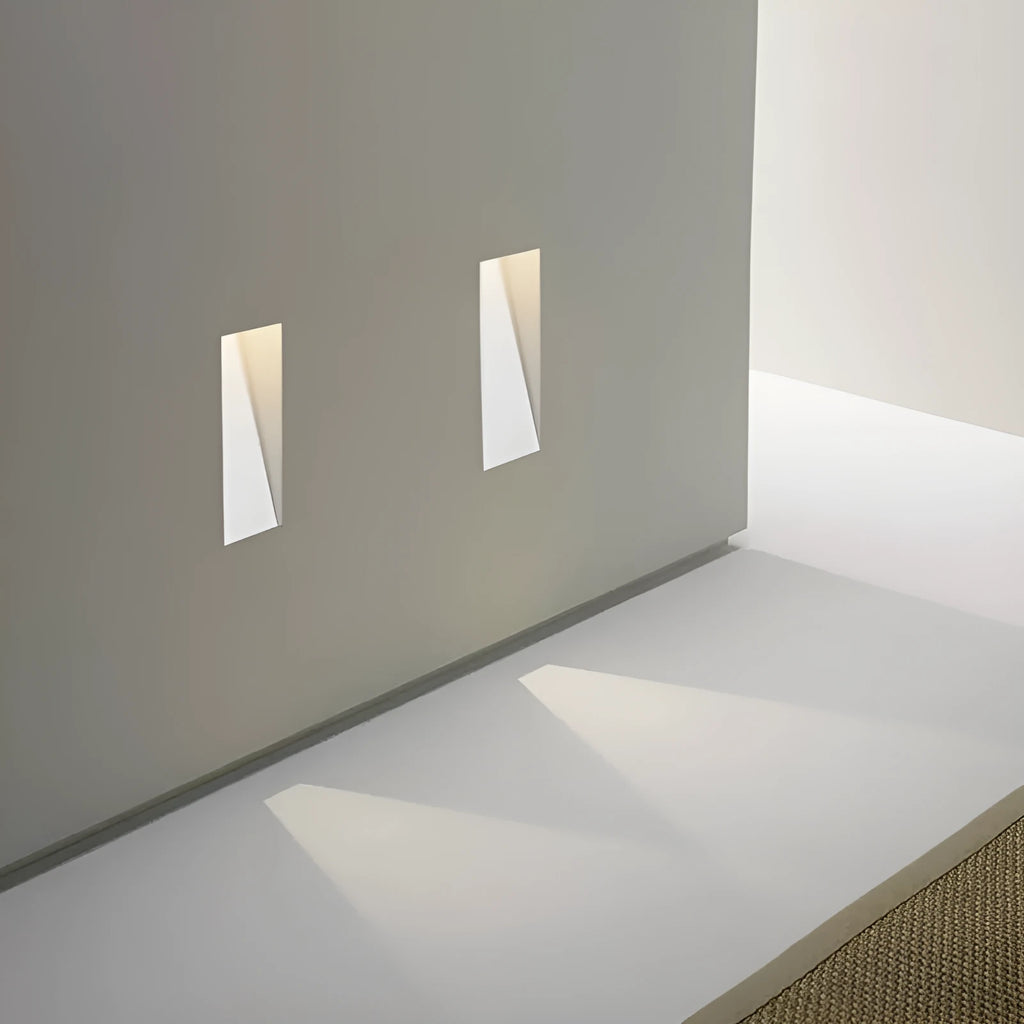 Frameless waterproof magnetic intelligent induction wall lamp in rectangular style with aluminium alloy shell