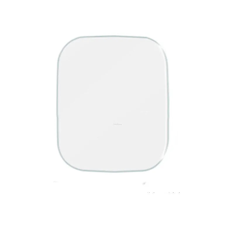 Tempered glass screen protector on an Apple Watch Ultra 49mm case, showing transparent coverage