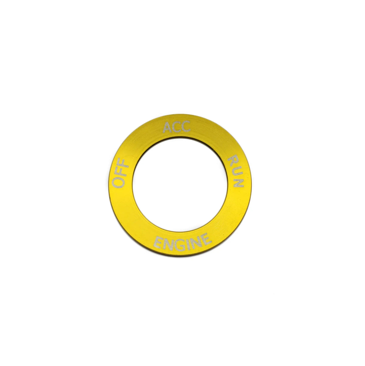 Aluminium alloy air conditioning knob decorative ring for 2015-2022 Dodge Challenger and Jeep Grand Cherokee