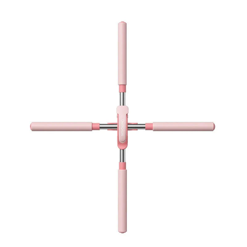 Yoga shoulder cross correction back stick adjustable 54-86 cm in blue, green, and pink