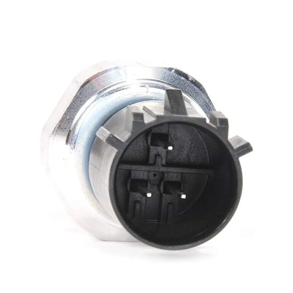 Silver automobile fuel pressure sensor with simple design for automotive diagnostic testing