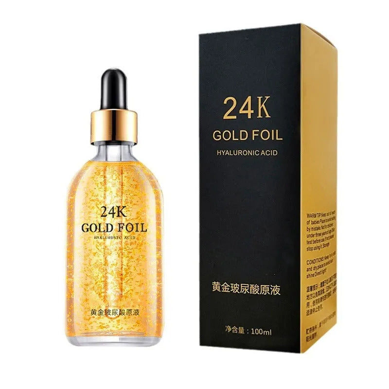 24K nicotinamide hyaluronic acid ginseng facial essence 100g bottle