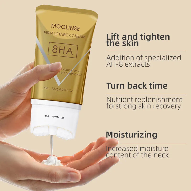 120ml jar of neck roller cream for massage application