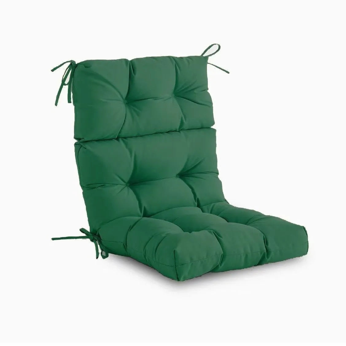 Outdoor 112x53cm hanging basket chair cushion in solid colour polyester with thickened fill