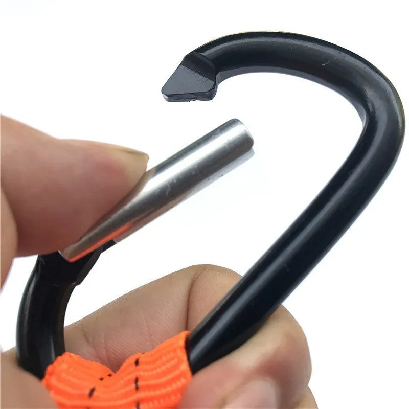 Orange fishing rod anti-separation safety rope measuring 90cm with 10kg load capacity