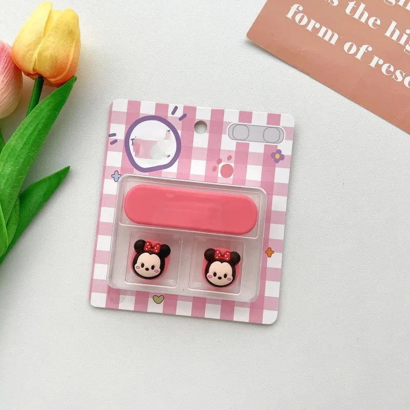 Cartoon magnetic plastic cable fixer holder for desktop USB cables in multiple colour styles