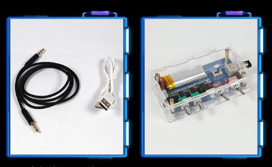 220V Tesla coil driver board unit with controller for generating music-synchronised high-voltage arc displays