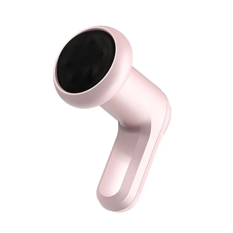 Handheld USB electric massager in black colour for cervical spine waist back leg massage