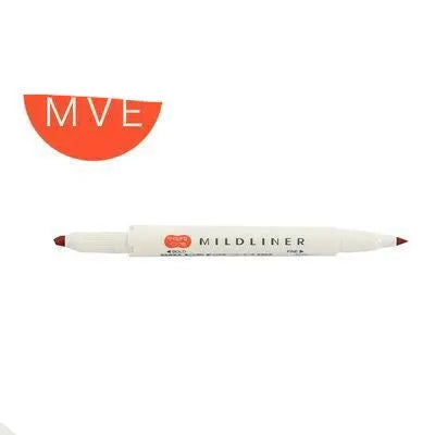 Double-headed colour marker pen in single colours and 5-colour sets, non-erasable ink, large style