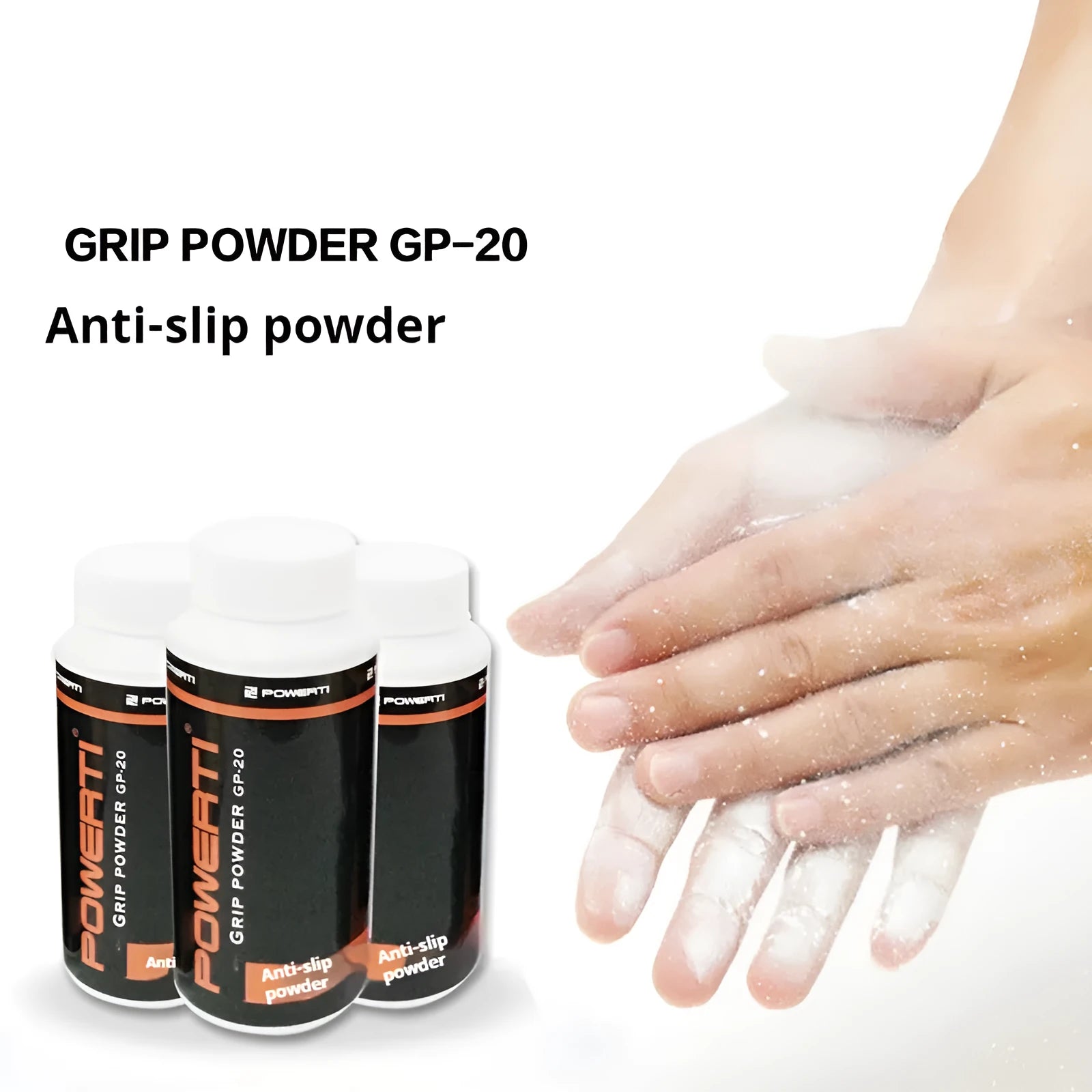 White magnesium carbonate sports anti-slip powder for badminton tennis and weightlifting grip enhancement