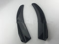 Front and rear black ABS car deflector spoiler for General Motors vehicles, 440mm long