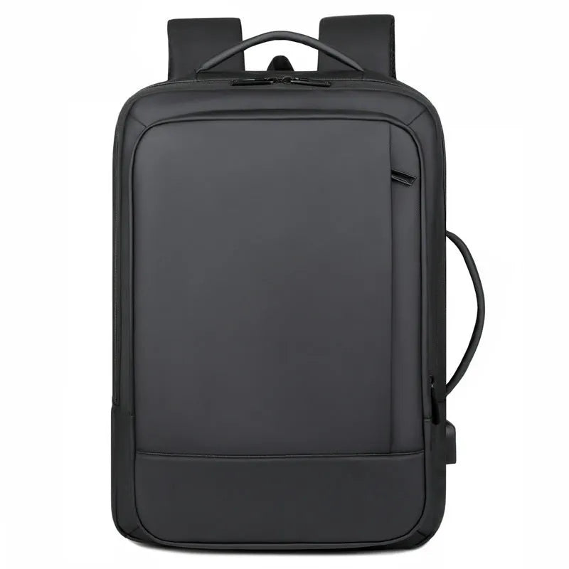 Men's waterproof Oxford cloth backpack with 20-35L capacity for business travel