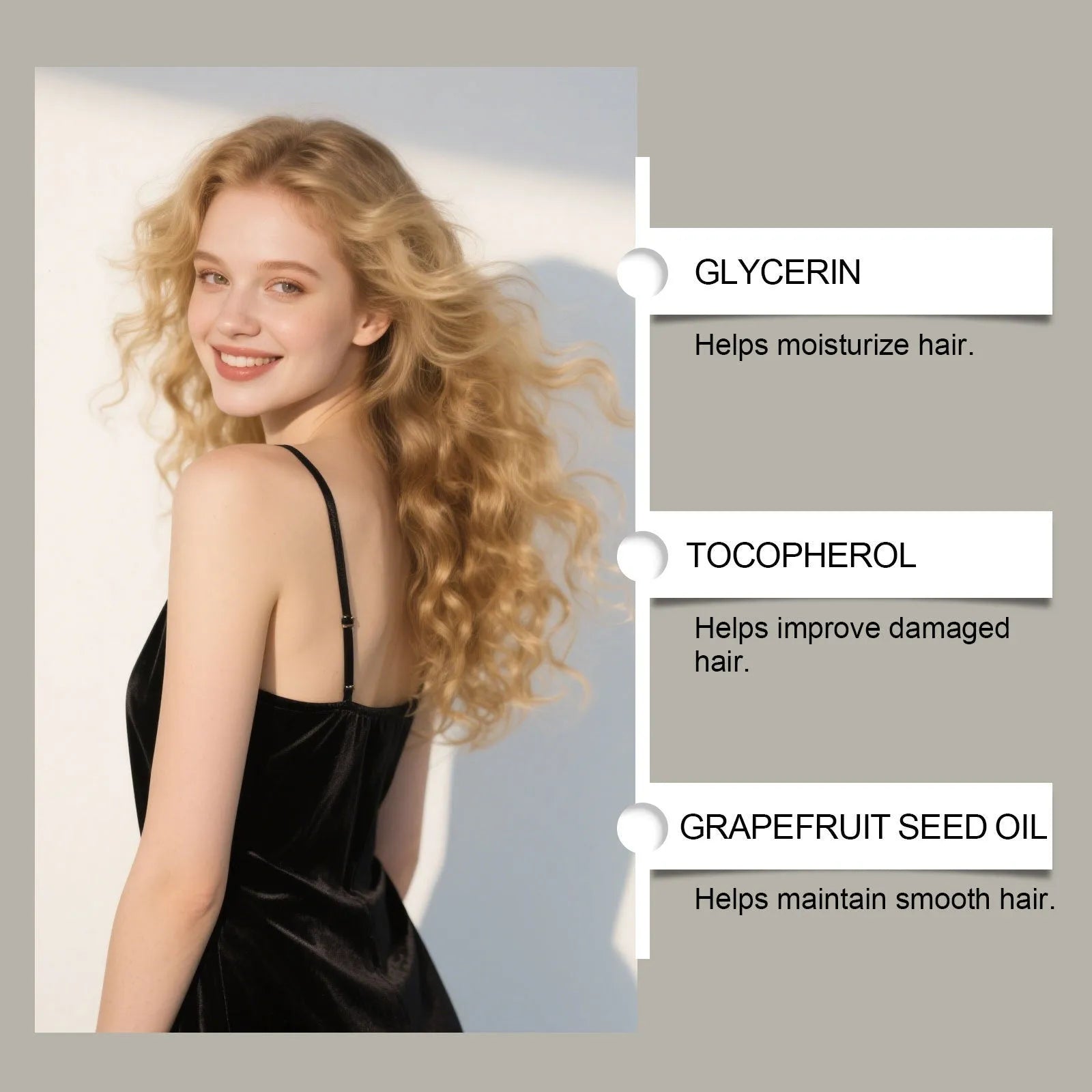 120ml bottle of grapefruit hair conditioner with natural oils for damaged hair treatment