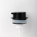 ABS plastic foam pump head for liquid soap in gold silver and black finishes