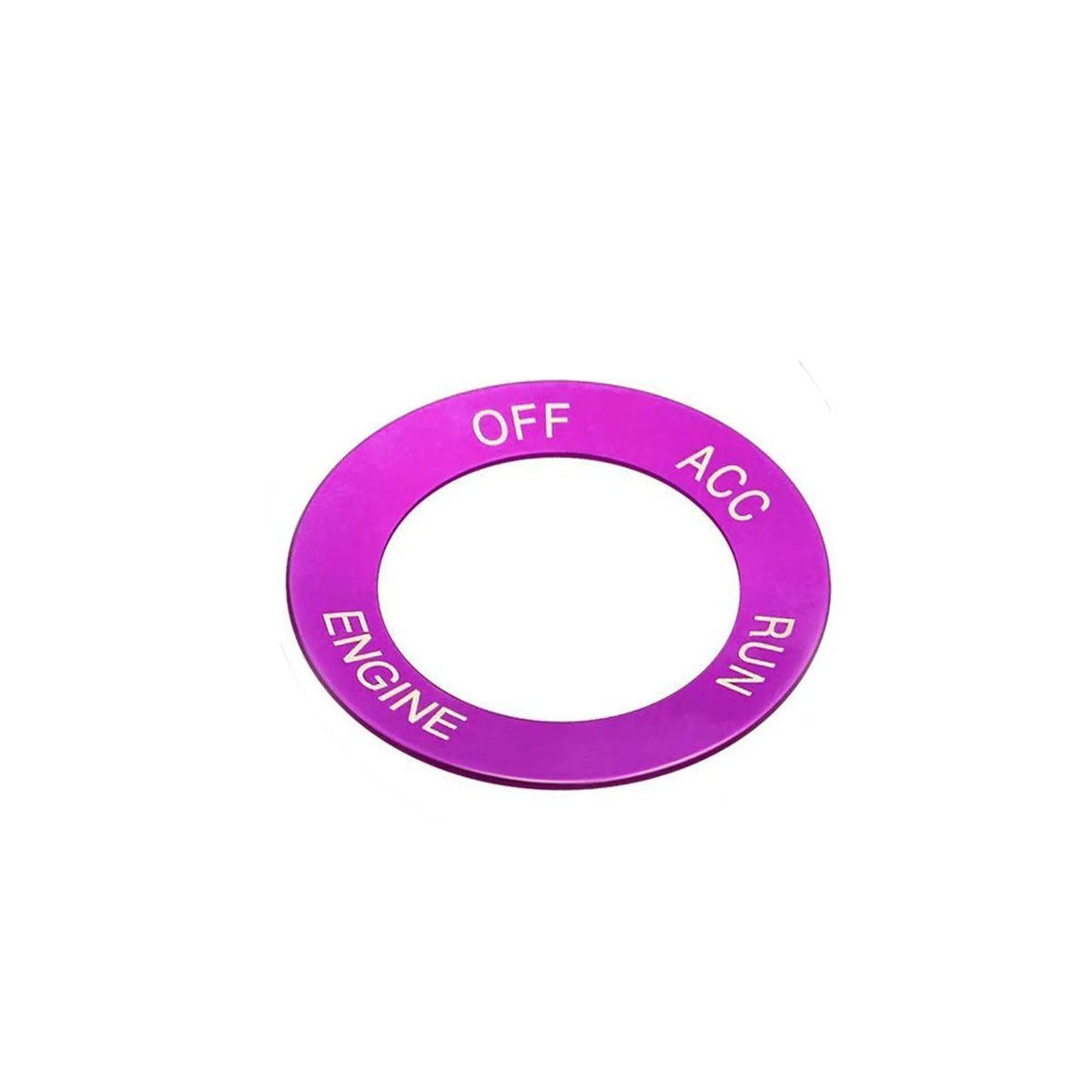 Aluminium alloy air conditioning knob decorative ring for 2015-2022 Dodge Challenger and Jeep Grand Cherokee