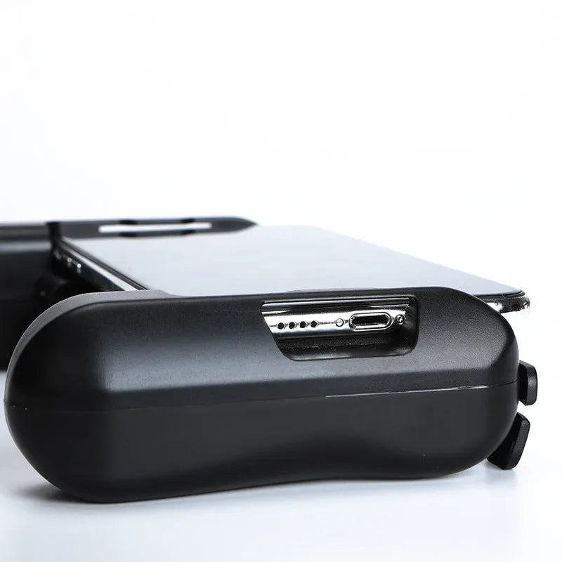 Black Bluetooth cooling game controller-P2 for Apple iPhone iOS mobile gaming