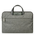Laptop bag in imitation leather and nylon for 11 to 15.6 inch laptops available in five colours
