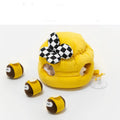 Honey digging dog snuffle mat made from polyester and pure cotton for hiding food and treats