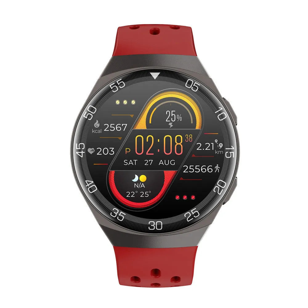 Men's smart watch with 1.28-inch HD screen, IP68 waterproof, heart rate and sleep tracker