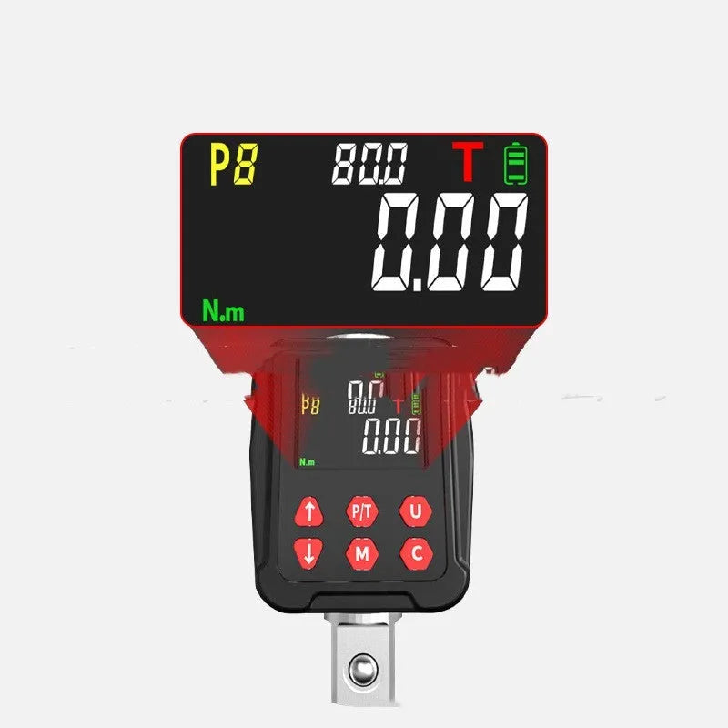 Digital torque meter with 1/2-inch drive and 200Nm capacity