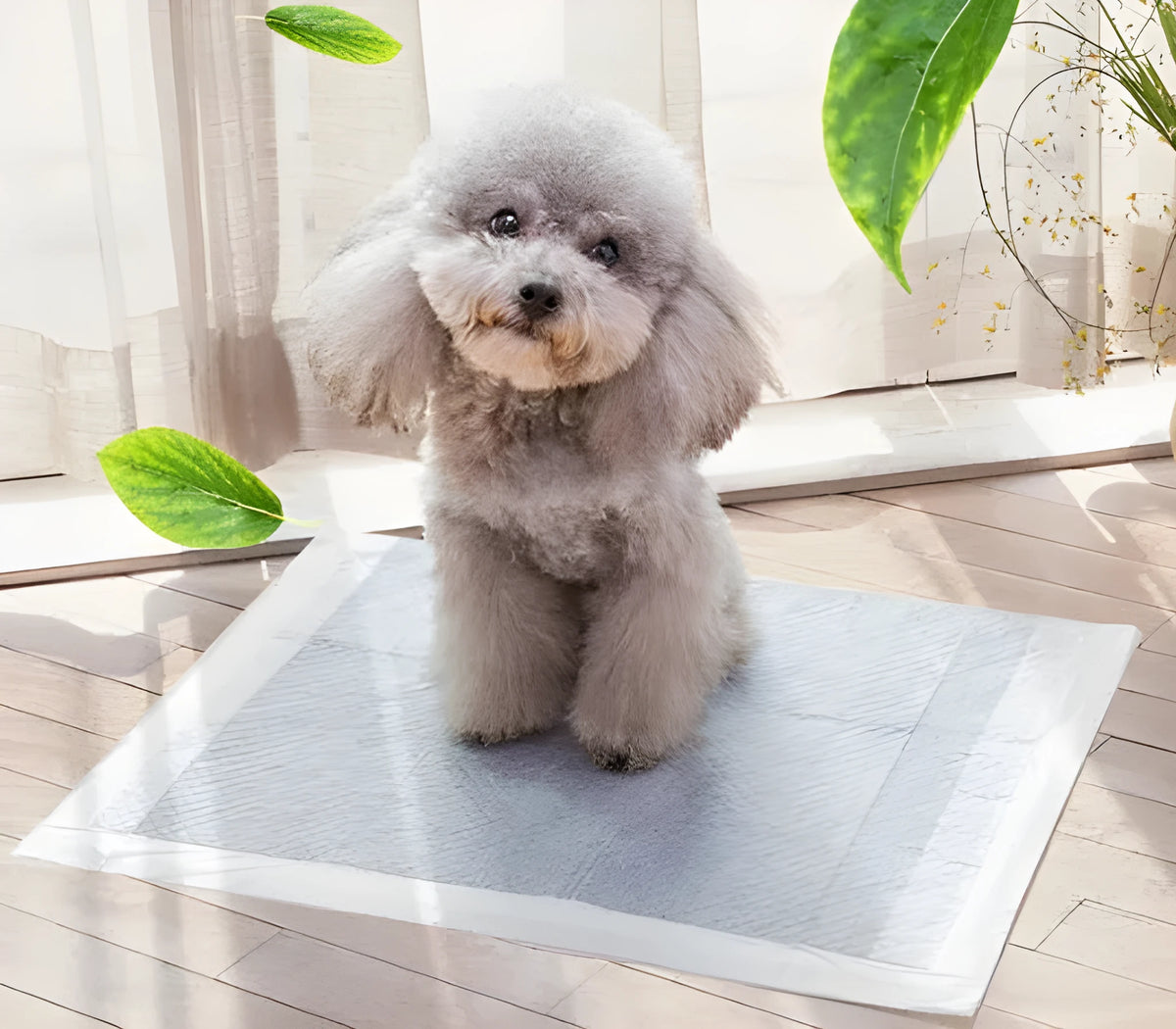 Disposable non-woven pet diapers in tablet form, sizes S M L XL, pack counts 100 50 40 25