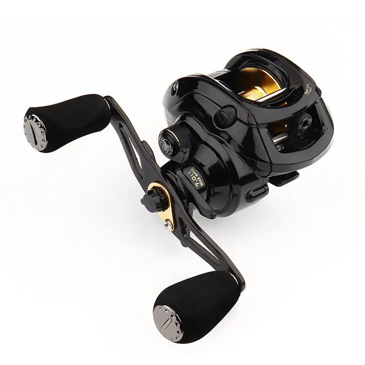 Carbon fibre brake pads magnetic centrifugal drop baitcasting reel GTR model for freshwater lure fishing