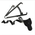 Black body fat caliper measuring instrument with ABS plastic construction and 0-70mm measurement range