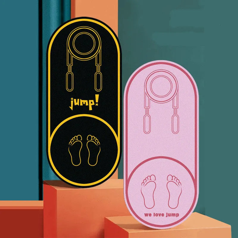 Faux leather yoga mat in black or pink with 6mm thickness shown in three size options