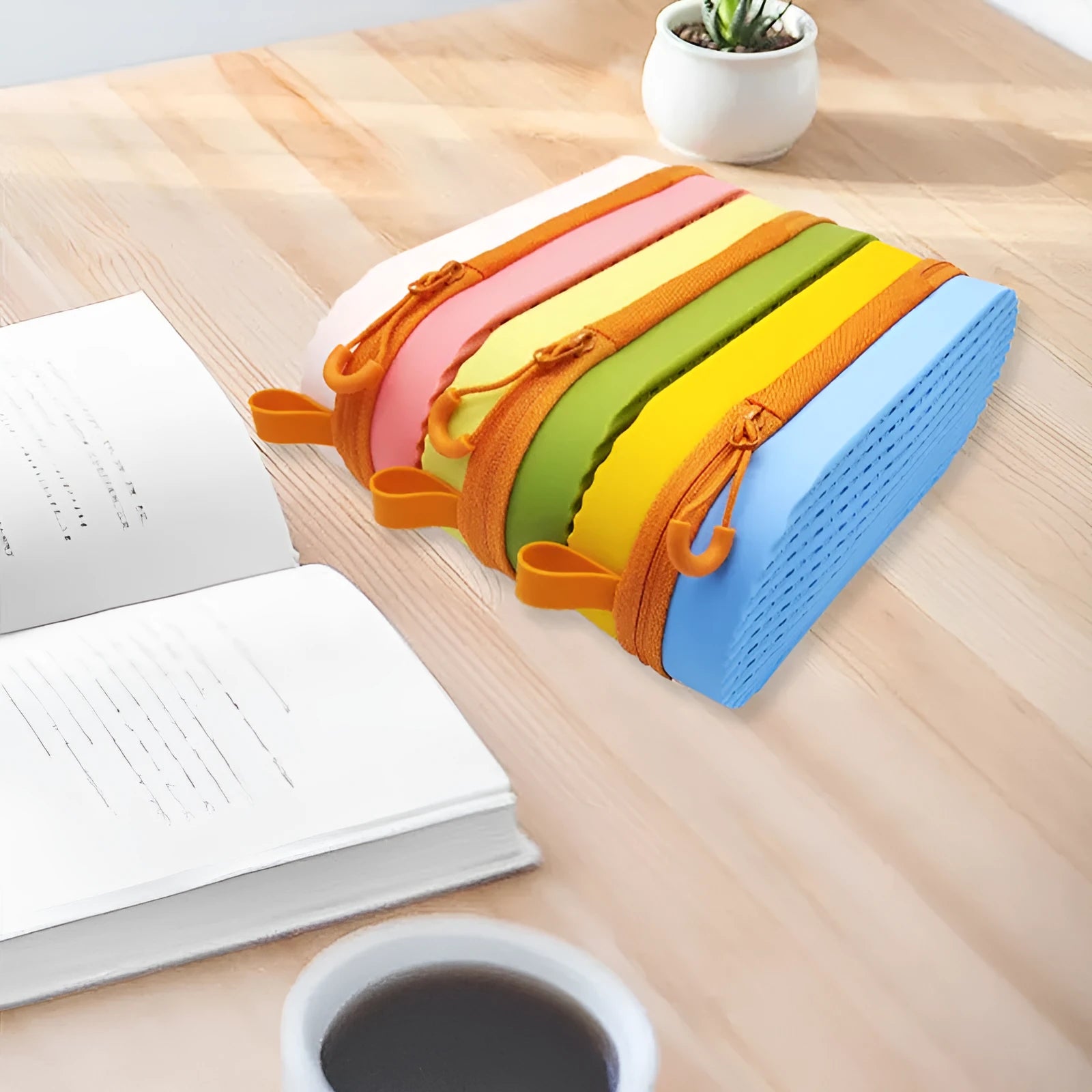 Silicone glasses case in various colours with dimensions 200mm x 80mm x 50mm
