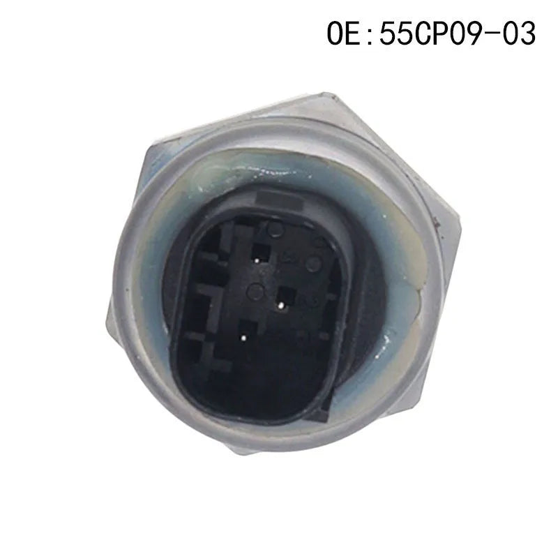 Black brake oil pressure sensor OE 55CP09-03 for vehicle hydraulic braking system