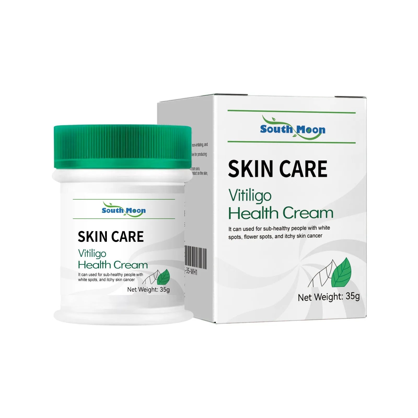 35g nursing cream container for body skin cleansing and moisturising treatment