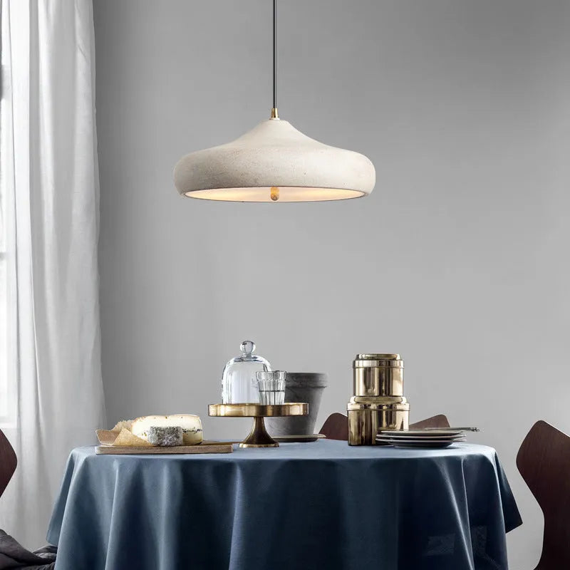Retro French style chandelier with antique black iron shade 30cm diameter