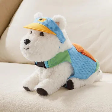 Password Dog electric plush simulation pet doll in Shih Tzu style with soft plush body