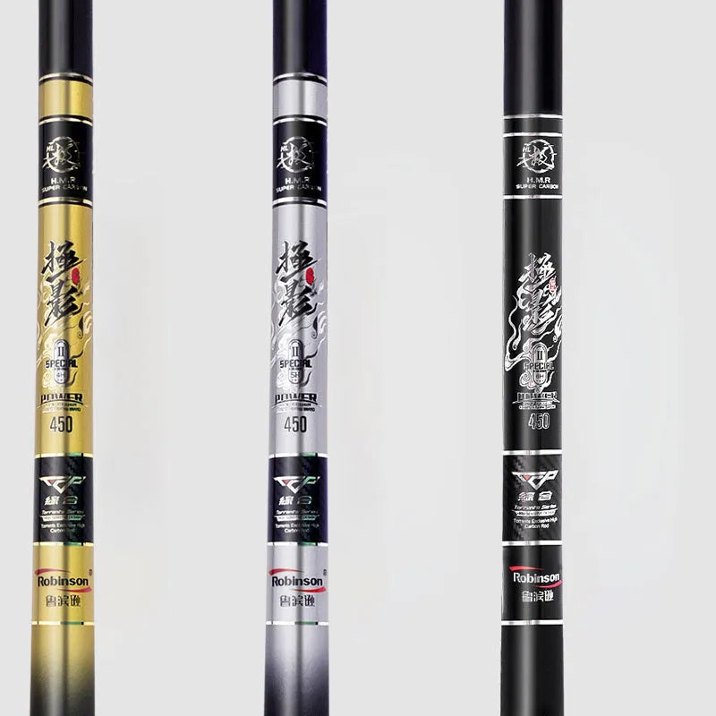Carbon fishing rod super hard super light 28 tone with 3 sections and 111mm shrunken length