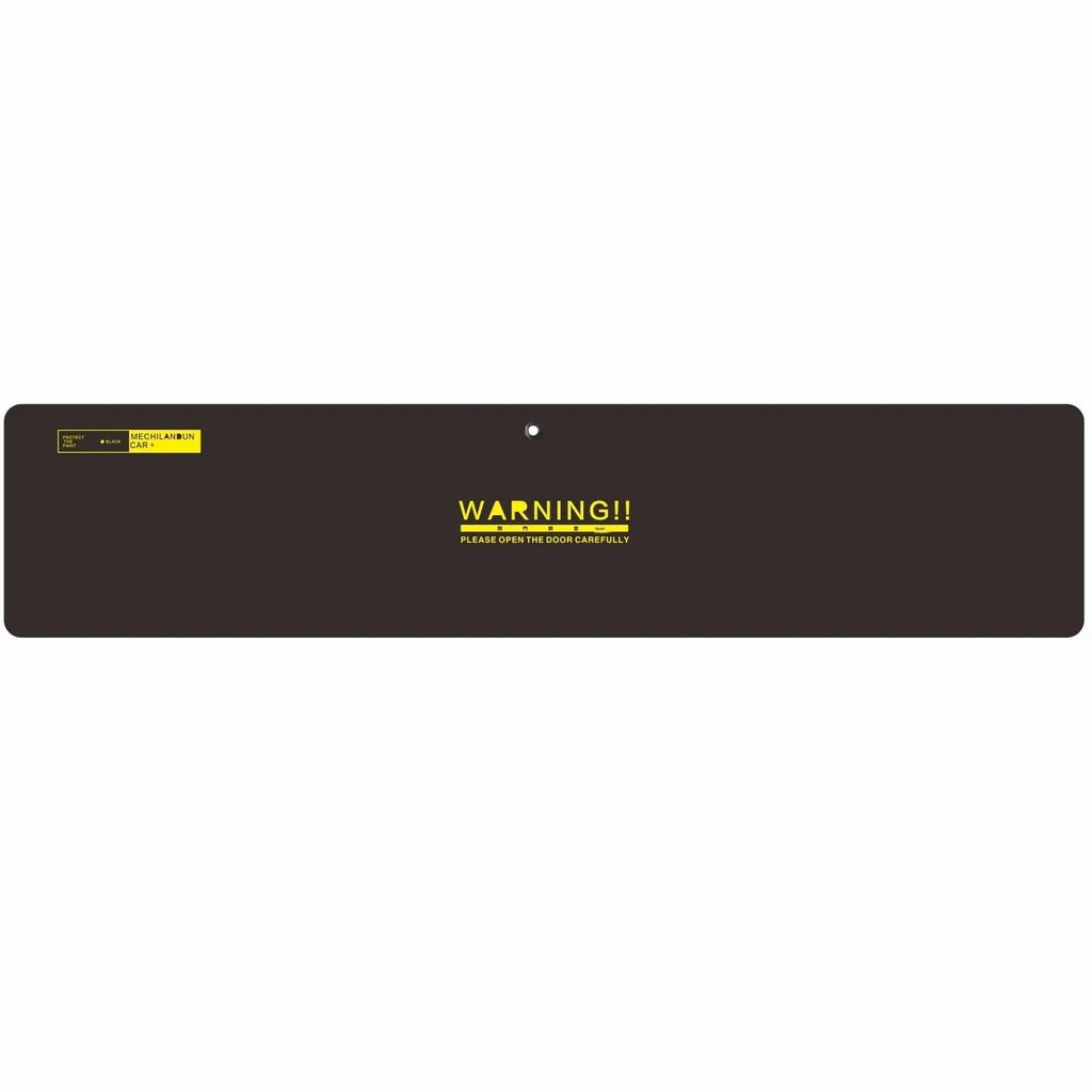 Black magnetic anti-collision parking sticker made of NBR foam, 1.6m and 1.9m lengths, 40cm width, for garage wall protection.