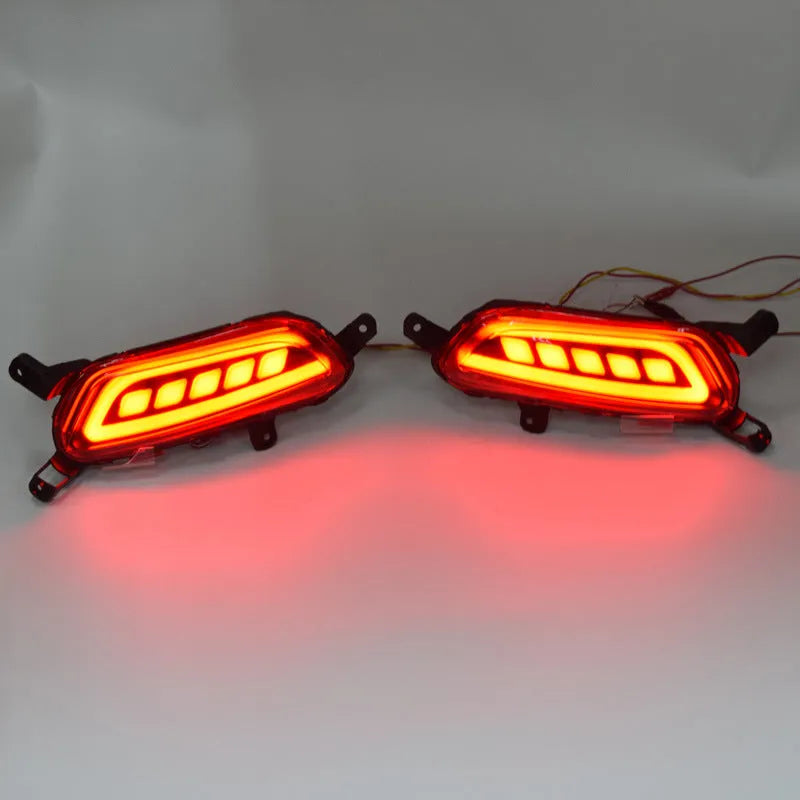 Pair of black LED brake light bulbs for Mazda car application displayed on white background