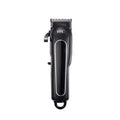Digital electric hair clipper in black colour with brushless motor and waterproof design
